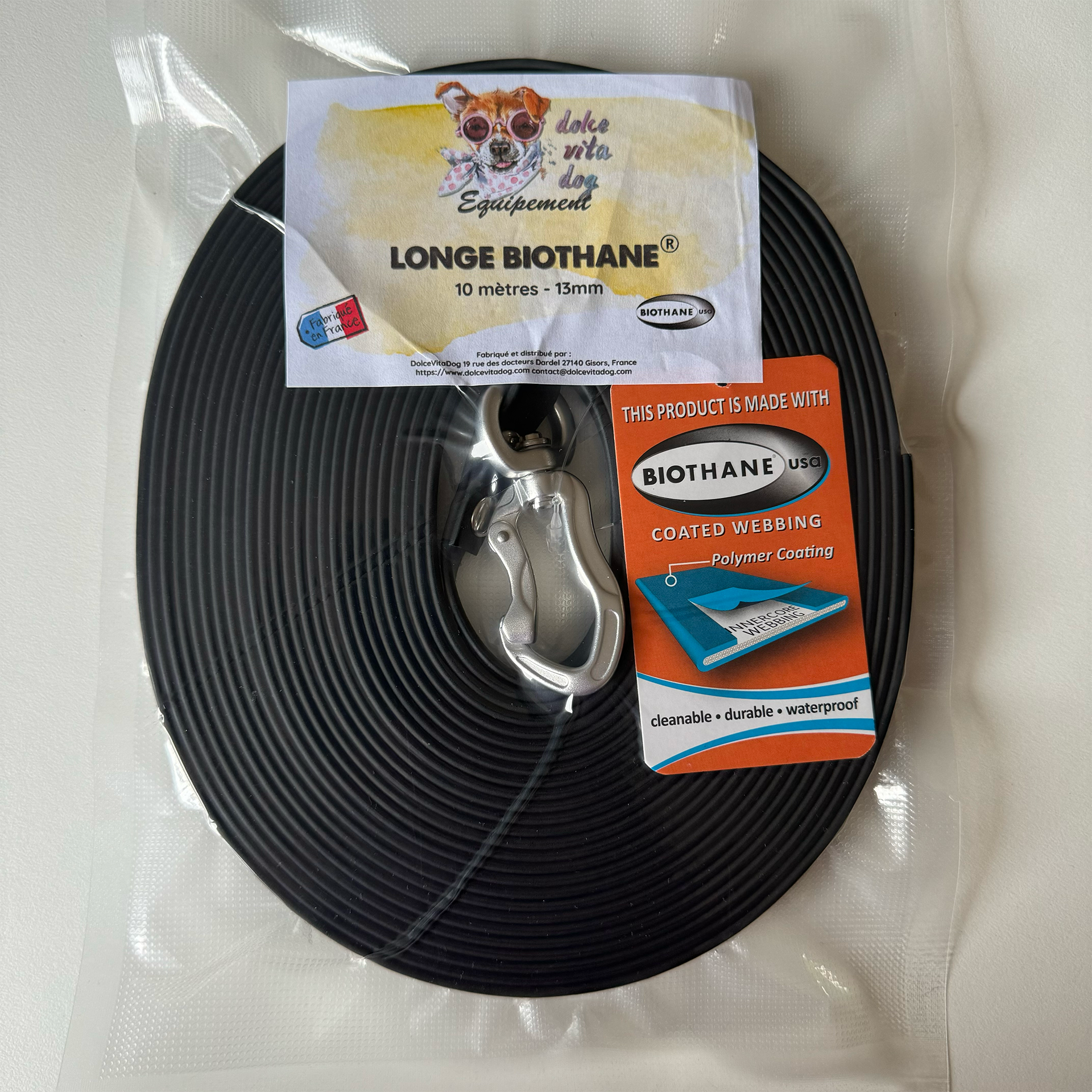Longe DolceVitaDog Biothane